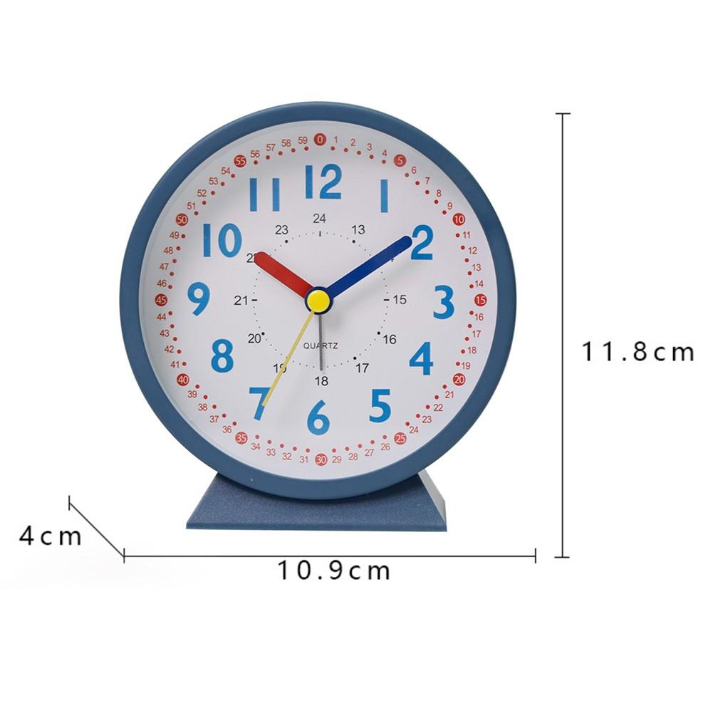 4.5inAlarm Clock for Children Learning Clock Colorful Analogue Children's Clock