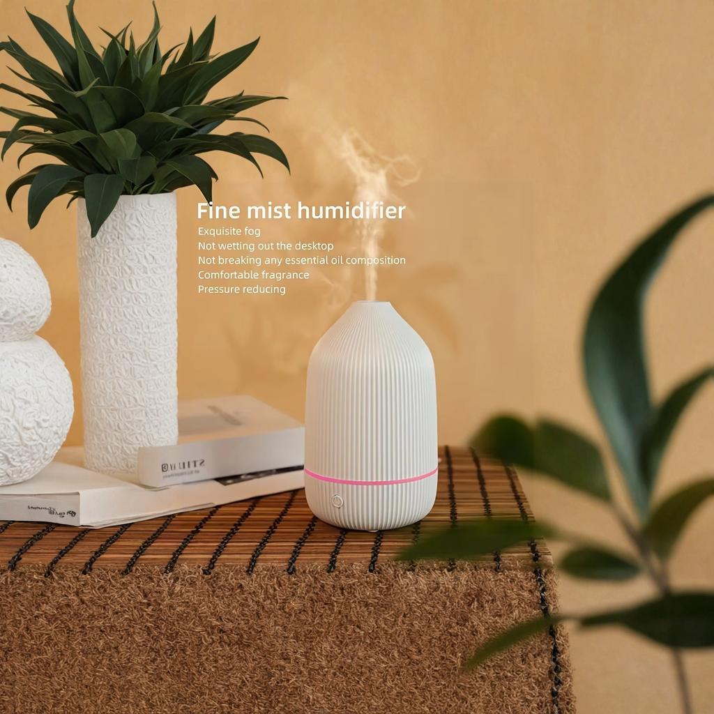 USB Aroma Diffuser Humidifier Quiet Aromatherapy Diffuser for Bedroom