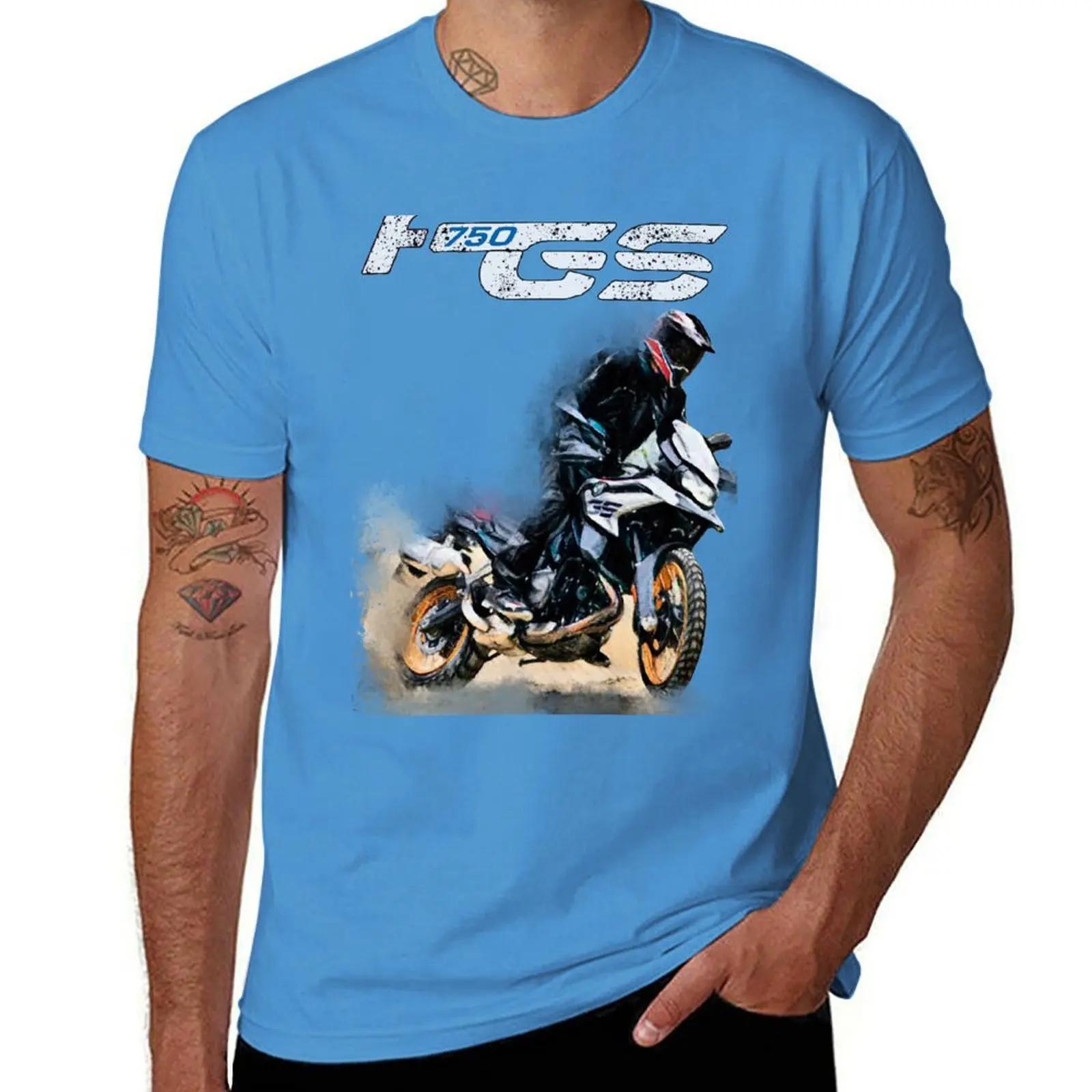 

F 750 GS Premium Adventure Big Trail Футболка для мальчиков с принтом животных быстросохнущая летняя топ топы мужские футболки с графикой хип-хоп S