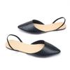 Spring and Summer Footwear Plus Size Casual Pointed Sandals Soft Bottom Flat Shoes Women's Shoes