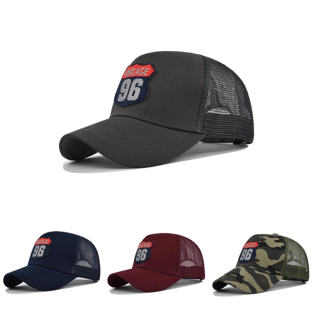 Casual Cotton Embroidered Cartoon Baseball Cap Adjustable Duckbill Hat