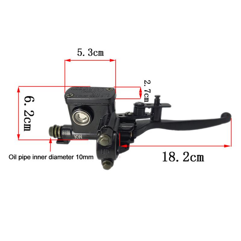 Motorcycle Atv Quad Cylinder Hydraulic Brake Lever Clutch Lever Pump Left Right For 50Cc 70Cc 110Cc 125Cc 150Cc 250Cc Dirt Bike