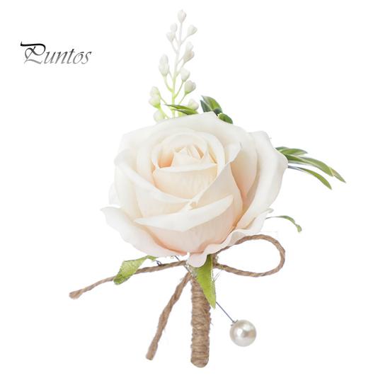 Exquisite Romantic Refreshing Groom Suit Pin Wedding Party Groomsman Coat Pin Wedding Prop