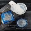 1PC Ashtray Craft DIY Transparent UV Resin Epoxy Silicone Combination Molds For DIY Making Finding Accessories Jewelry