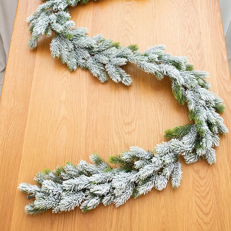 NUCHI PE Leaf Encrypted Christmas Pine Branch DIY Door Decoration