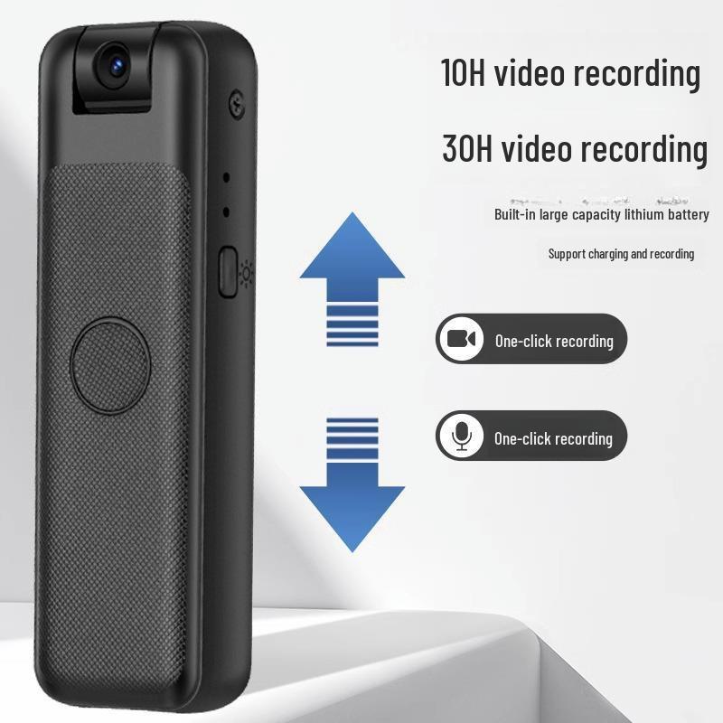 Ultra-Clear Wearable Chest-Mounted Sports and Law Enforcement Camera Recorder.