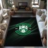 Tappeto Morbido per Pavimento Antiscivolo Hibernian FC Calcio Calcio Modello Tappeto per Interni Tappetino Decorazione Sportiva per Camera da Letto