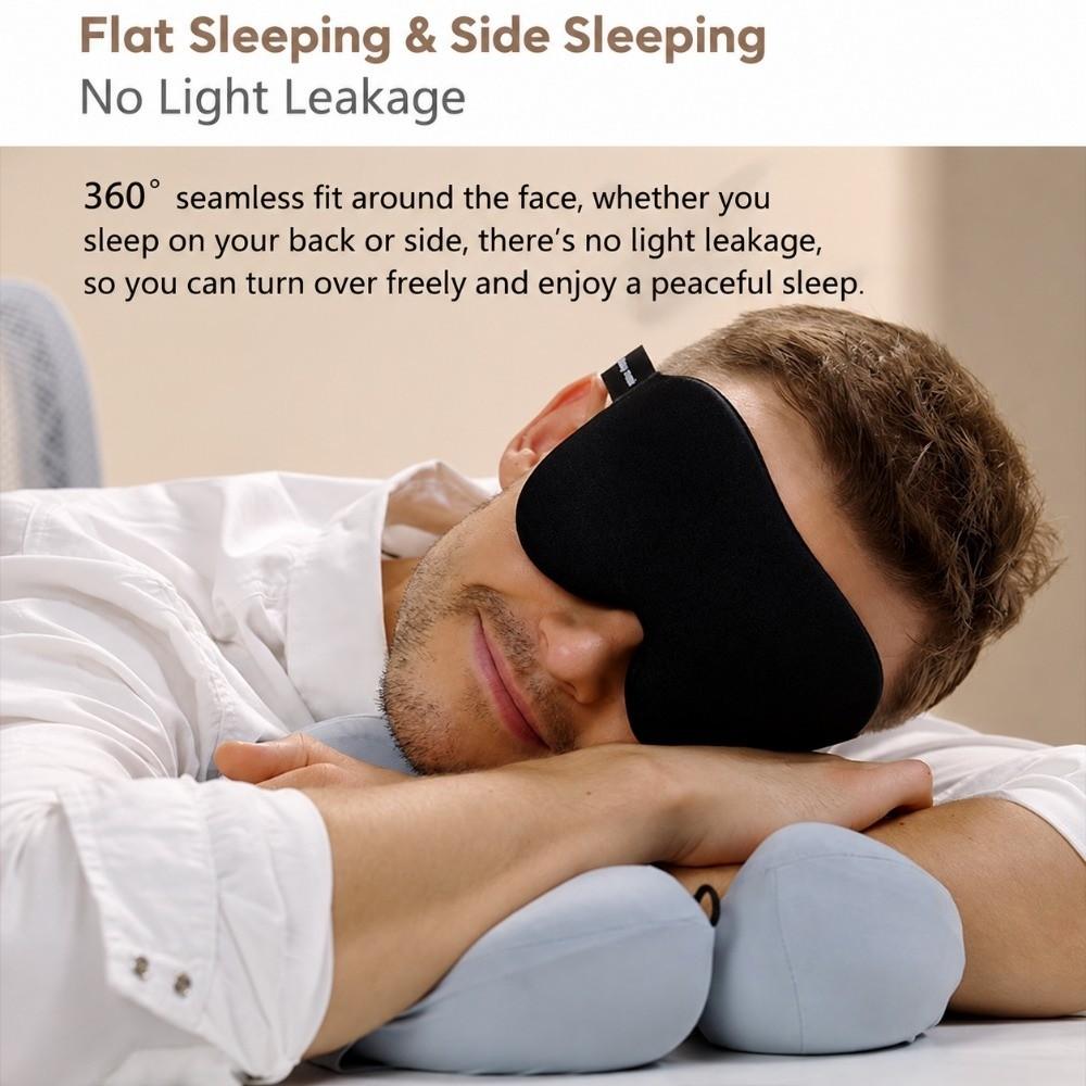 Zero Pressure 3D Eye Mask Super Soft Nap Mask Sleeping Aid Sleep Mask Night