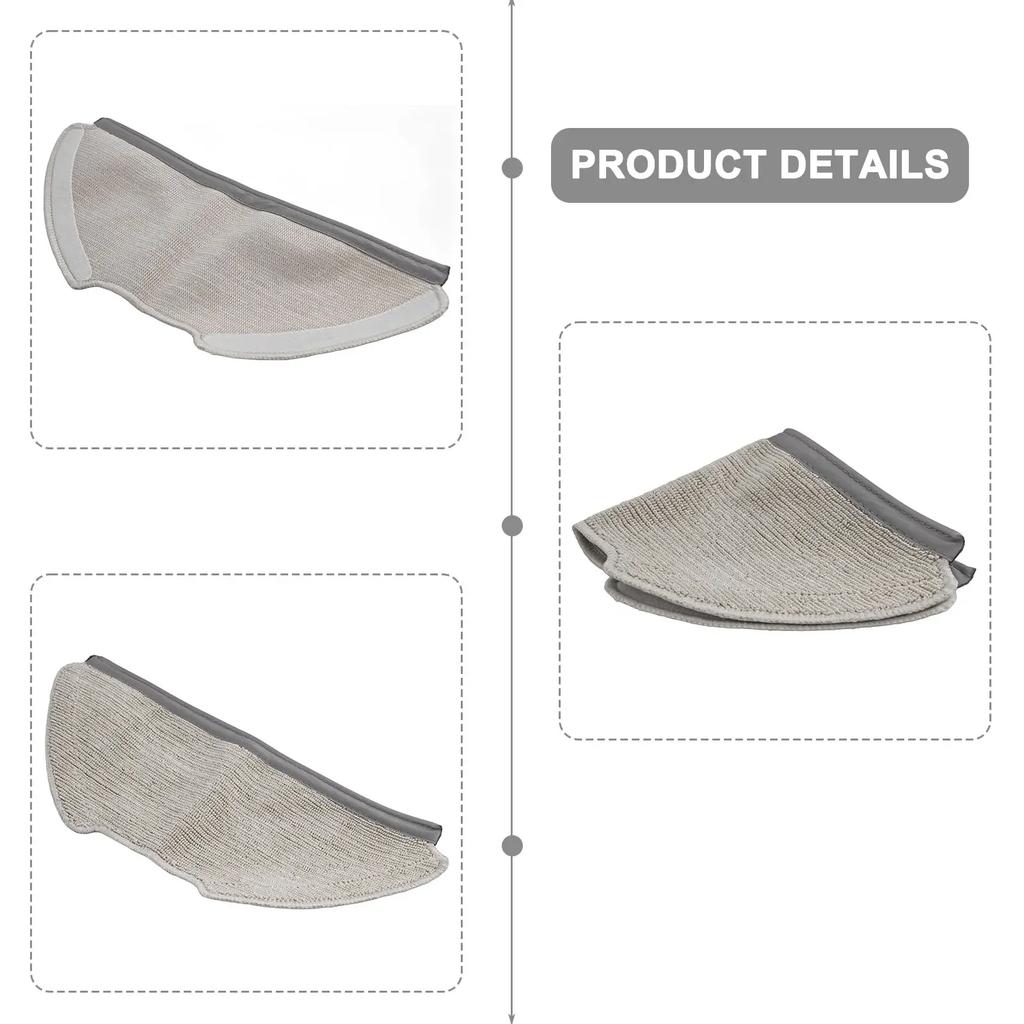 4 /10 Pcs For AIRROBO For T20 For T20+ Vacuum Cleaner Mop Cloths Vacuum Cleaner Accessories Replacement Parts