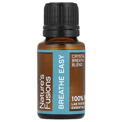 100% Pure Essential Oils, Breathe Easy, 15Ml