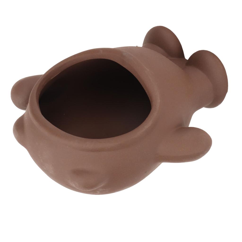 Aquarium Cave Ceramic Decoration Spawning Breeding Landscaping Fish Tank Clay Pot Shelter for Fish Shrimp Cichlids