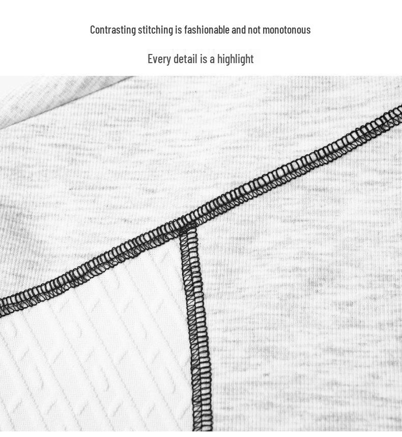 Men's 2026 Deconstructed Ice Silk Short Sleeve Loose T-Shirt