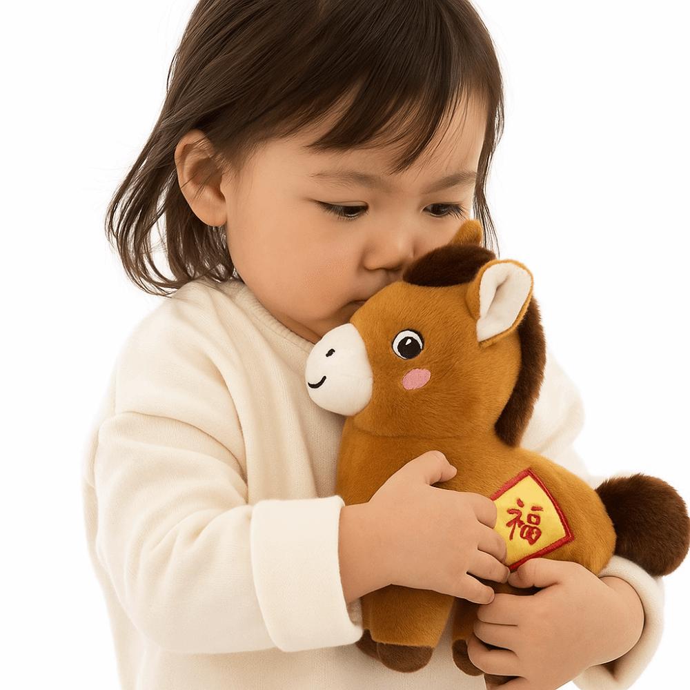 Lucky Horse Horse Animal Stuffed Toy Soft Horse Plush Doll Pentant  Birthday Gift