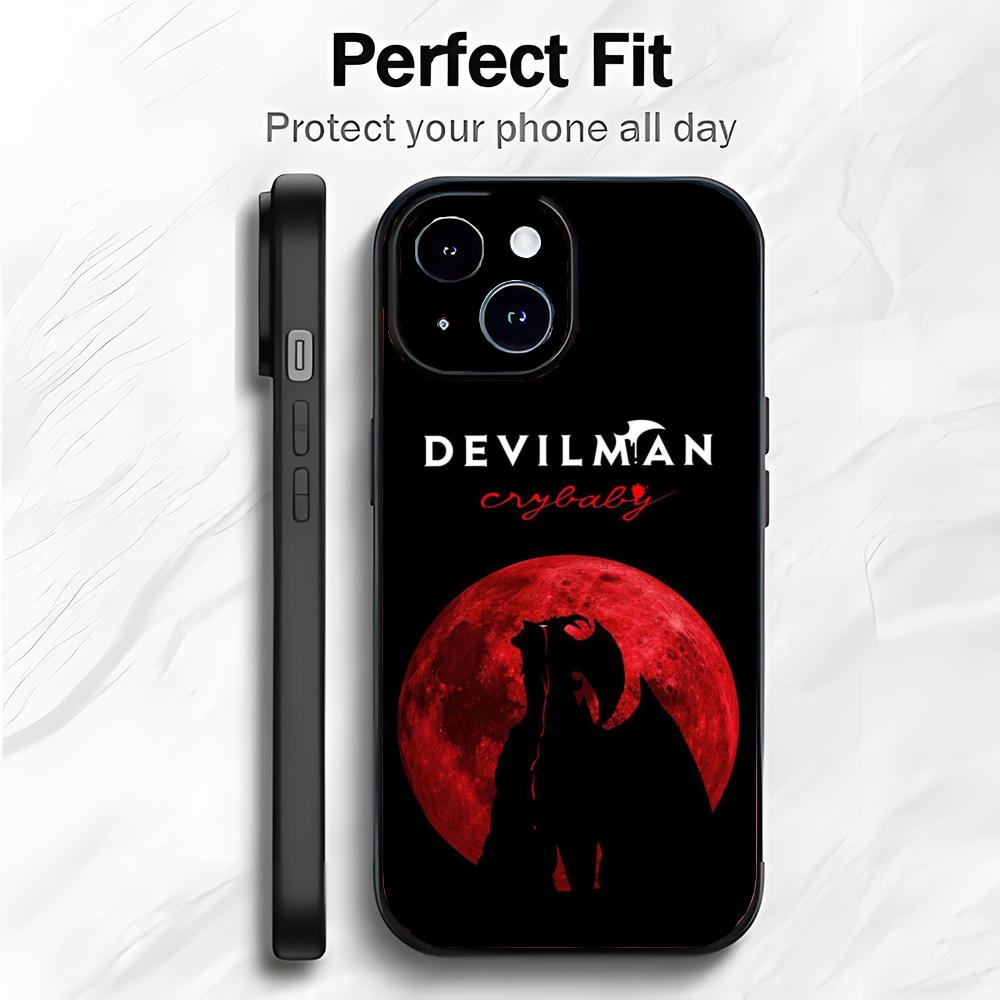 

Dark Intense Anime D-Devilman Crybaby Phone Case Phone Case Soft Packaging Lightweight For iPhone17 16 15 14 13ProMax iphone12promax