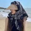 French Retro Headscarf Hat Quick Drying Peaked Cap Fashion Sun Hat  for Women Spring and Summer