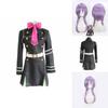 Elegant Anime Seraph Of The End Shinoa Hragi Military Uniform Cosplay Costume Dress For All Occasions