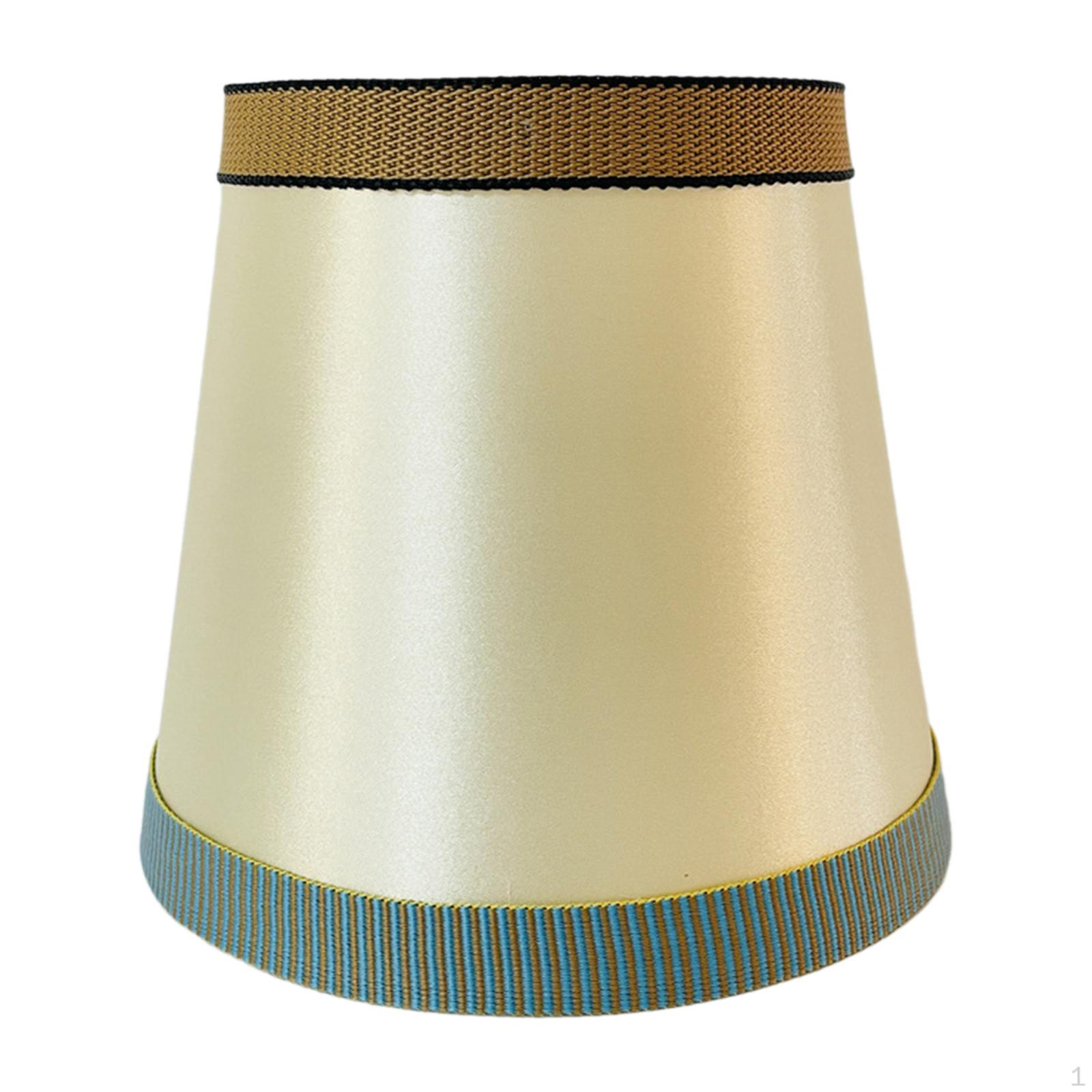 

Элегантный тканевый абажур для домашнего декора абрикосовый