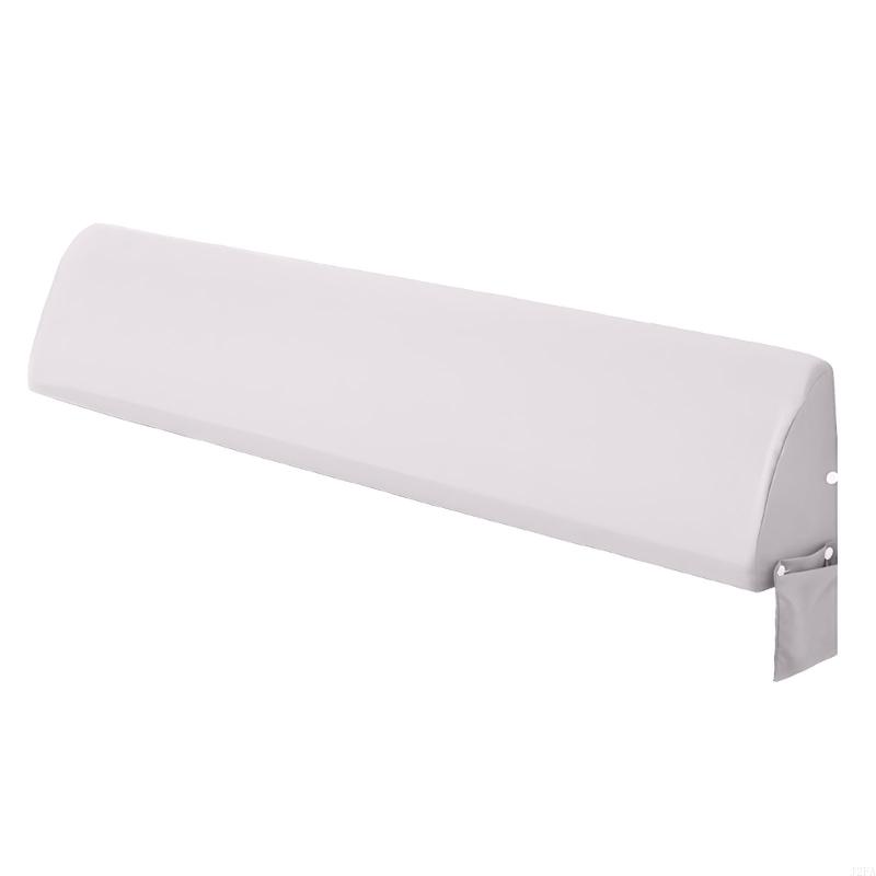 Sponge Pillow for Comfort Support and Sealing Between Bed and Wall Stops Items Dropping Easy Clean Cover