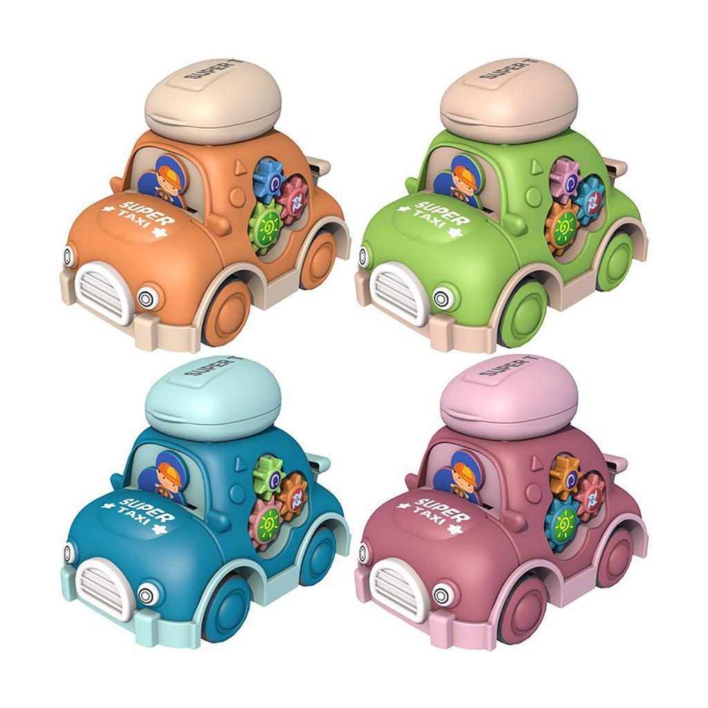 Children's Inertia Gear Car Toy, Multifunctional Storage Car, Detachable Storage, Puzzle and Fun Car Toy