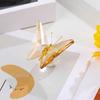 Color Butterfly Butterfly Ornaments Shimmering Finish Crystal Butterfly Craft  Desk Decoration