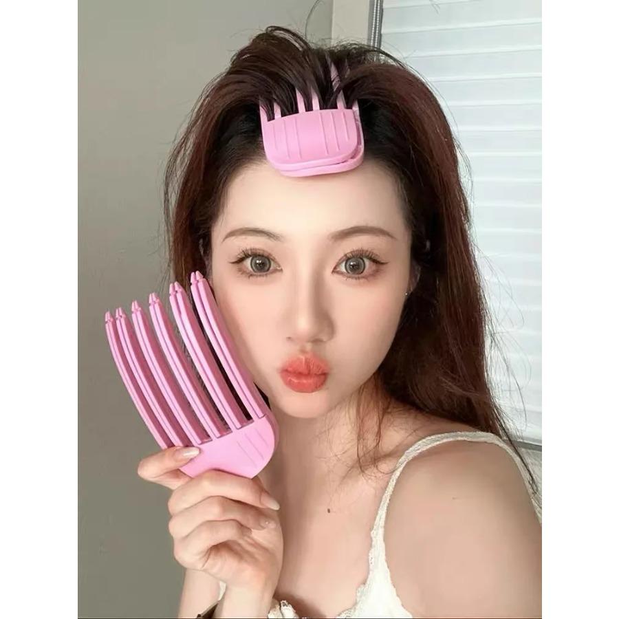Fashion Fluffy Hairpin Curling Bangs Clips Hair Roots Volumizing Hair Clips Women Curling Fixed Shape Clips Volume