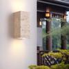 Modern LED Wall Lamp Outdoor Garden Courtyard Waterproof Wall Light Marble Corridor Indoor Bedroom Bedside Decoration Wall Light