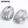 Rearview Side View Mirror Cover Trim For Mitsubishi Outlander 2013-2017 2018   Chrome Protector Accessories Car Styling