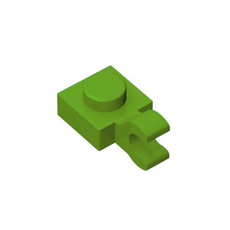 

20pcs MOC Parts 61252 Plate Special 1 x 1 featuring Clip 6019 Works With Blocks DO IT YOURSELF Assmble Construction Bricks Particle Kid Brain Toy
