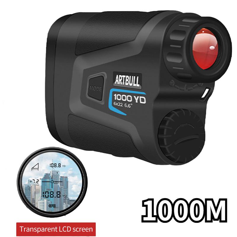 

Портативный охотничий дальномерный телескоп 1000 м, открытый лазерный дальномер, скорость, спортивный дальномер для гольфа, замок с флагом, наклон, регулировка