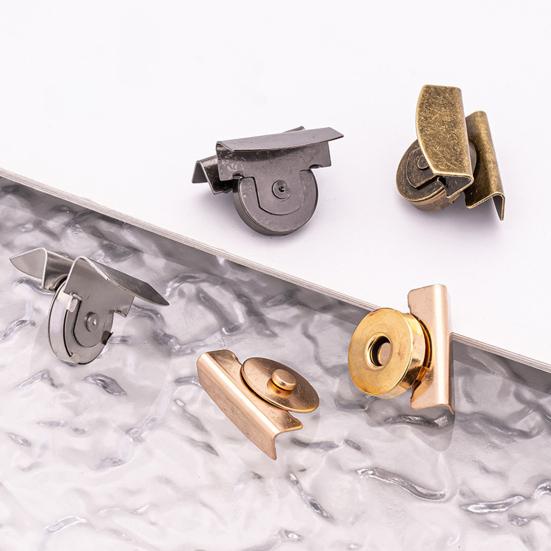 10 Sett Uten Sying Sømløse Magnetiske Trykknapper Metall Magnetisk Spenne Lås for Veske Håndveske Klær DIY Håndverk
