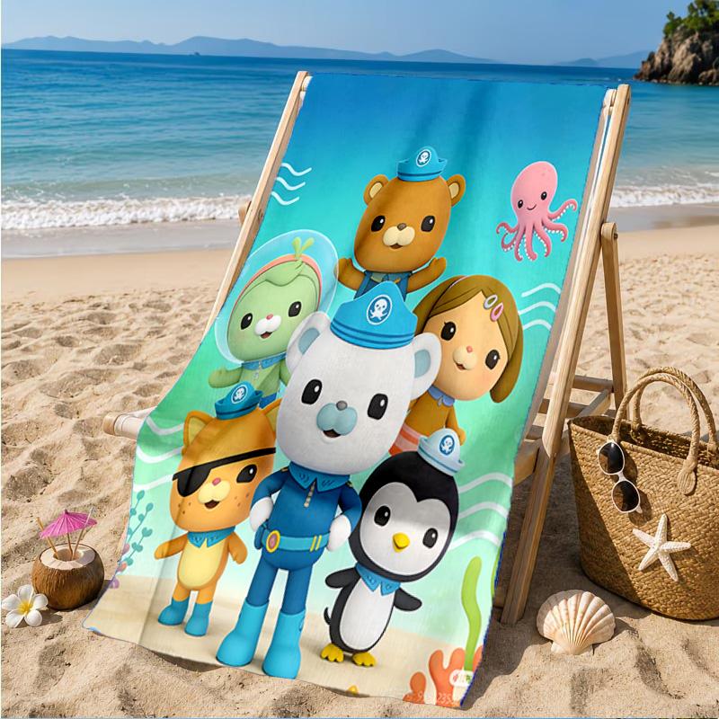 Ocean Explorers Adventure Beach Towel, Quick-drying, Easy to Care for, Suitable for Both Fitness and Beach Vacations,Sports Essential