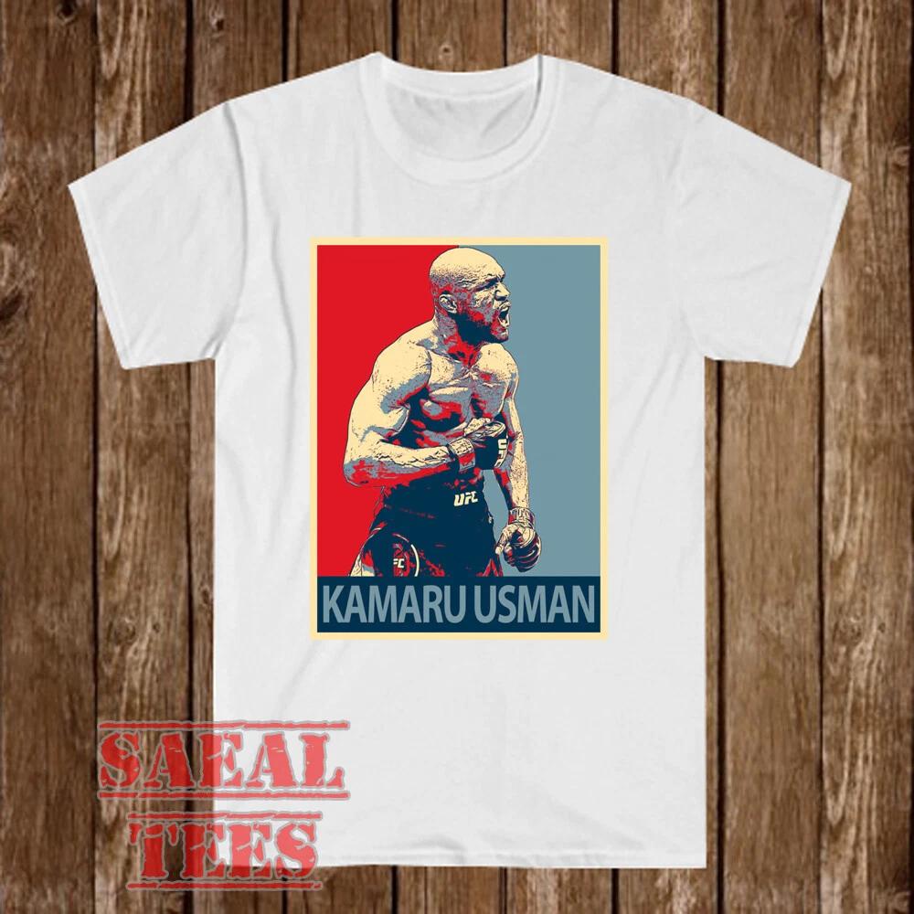 

Kamaru Usman The Nigerian Nightmare Men s White Size S-5XL S