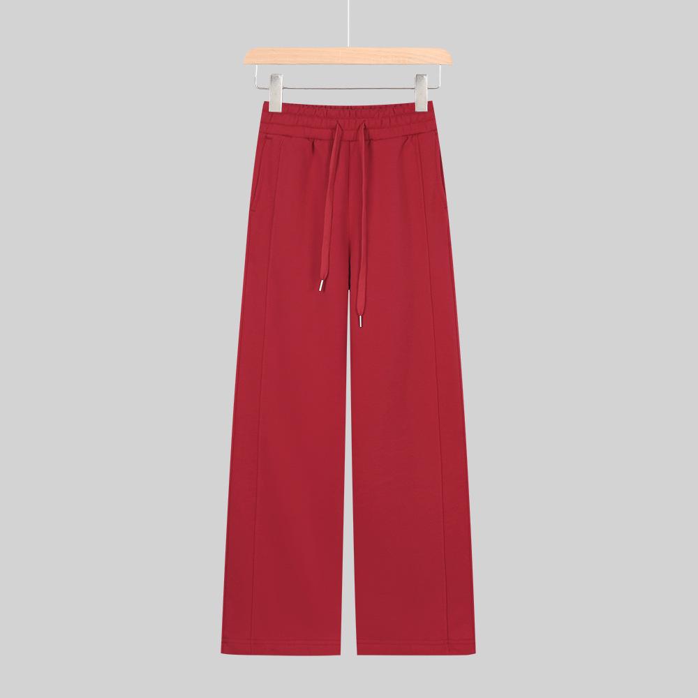 Women's High-Waisted Wide-Leg Yoga Sweatpants - Slimming & Loose Fit