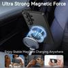 Magnetic for Samsung Galaxy S26 Ultra/S26+/S26 Phone Case, Luxury Matte Soft Silicone Metallic Luster, Camera Lens Protector