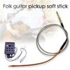 Guitar Pickup Stick Soft Strip Piezo Guitar Pickup Folk Acoustic Parts Electric Film Sensor