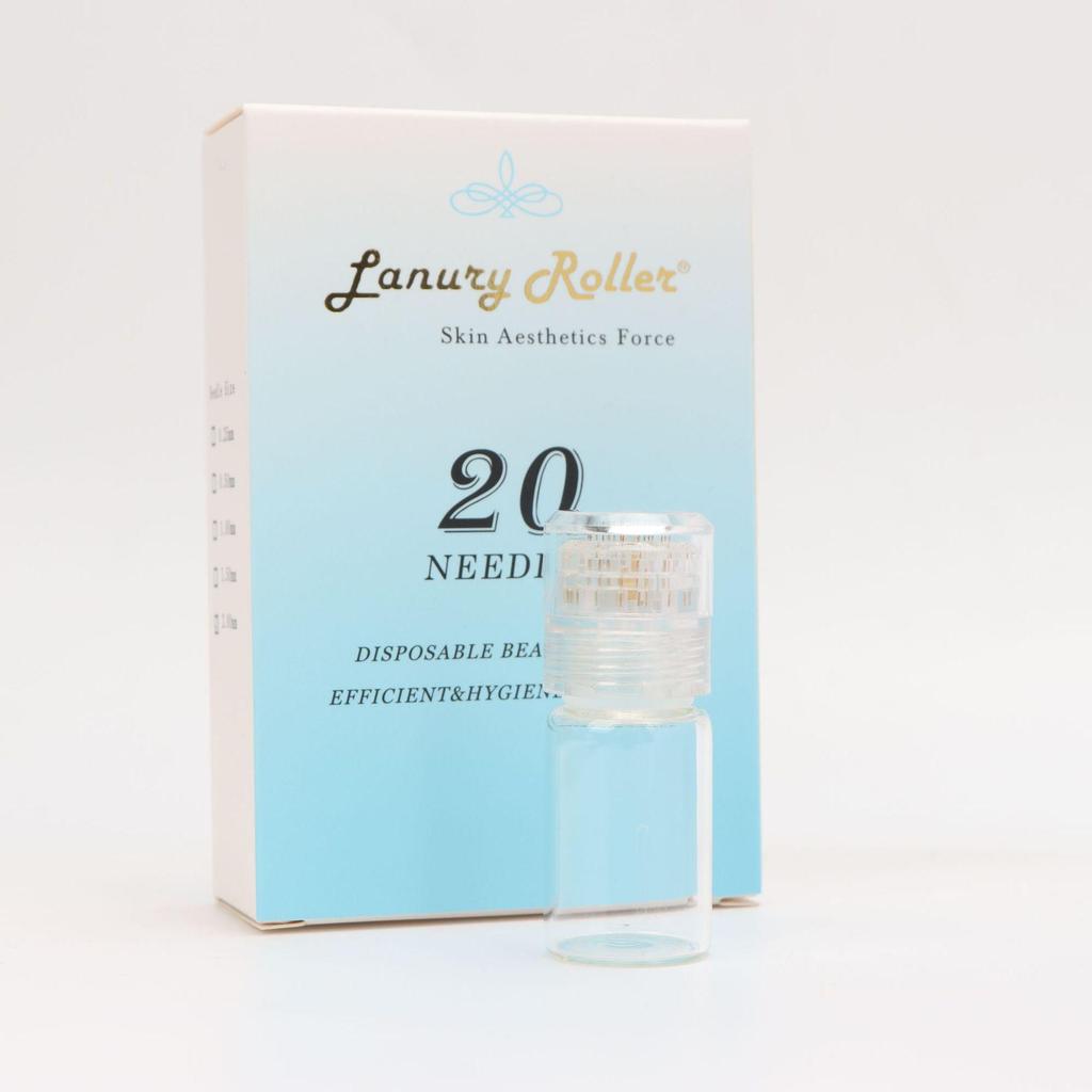 Beauty Gold Micro-needle 20-Needle Portable Stamp for Water-soluble Skincare