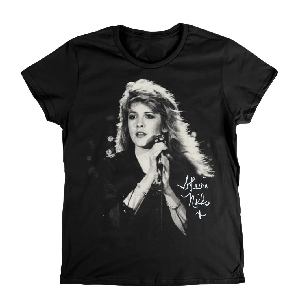 Signature Live Concert Stevie Nicks Shirt Classic Black Unisex S-5XL XXL