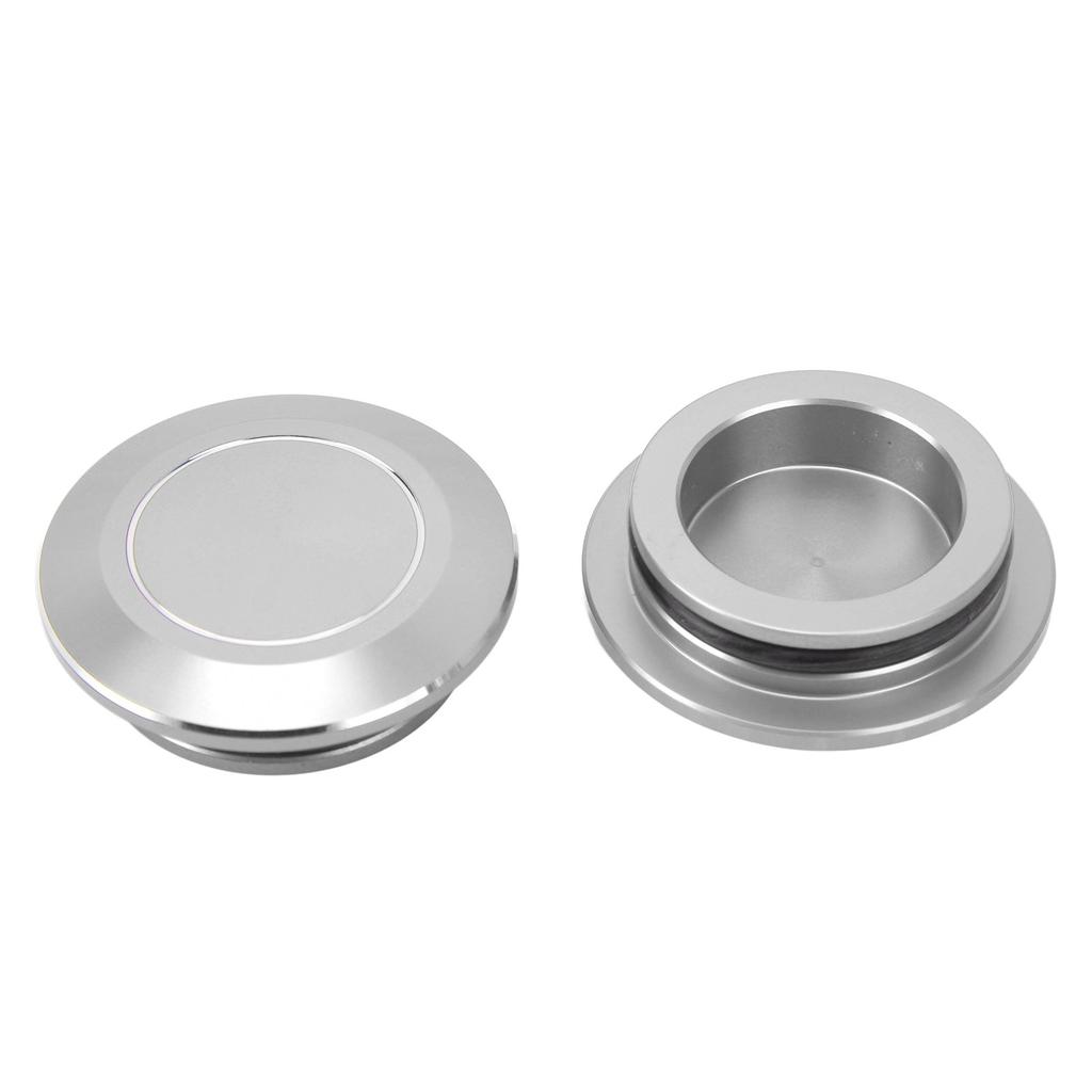 2pcs Motorcycle Frame Hole Cap CNC Aluminum Dustproof Frame Hole Plugs for CMX1100 Red
