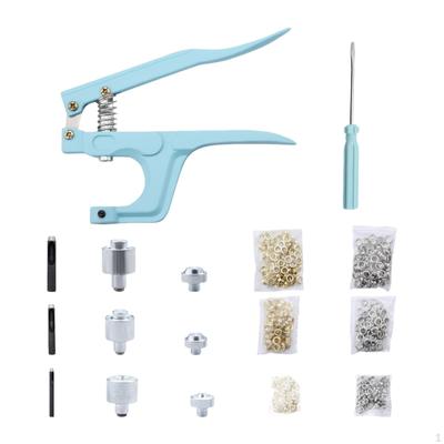 Handlicher Druckknopfzangen-Satz zum Befestigen von Knöpfen an Taschen und Jeans