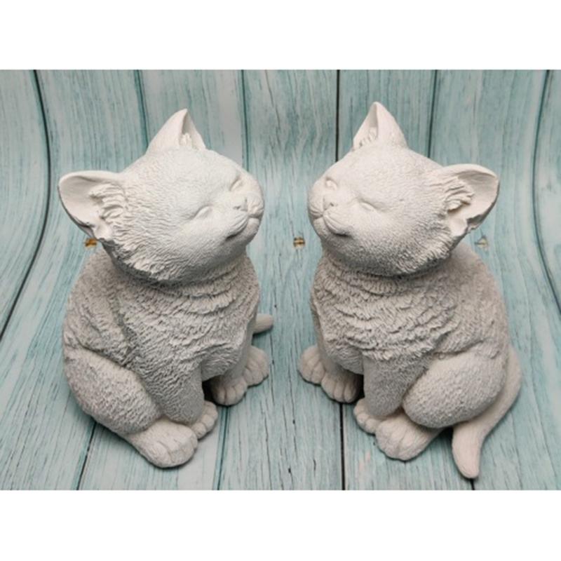 Decor Pisici Mari 3D Formă Lumânare Săpun DIY Lumânare Rășină Epoxidică Formă Lumânări Handmade Aromă Ceară Forme Săpun pentru Decor