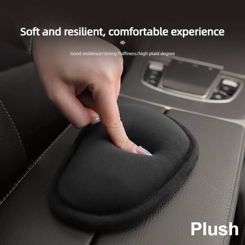 Car Knee Cushion Soft Knee Pad For Car Interior Pillow Comfortable Plush ice silk Universal Elbow Thigh Support Car Accessories