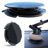 SAMIKO Adhesive Pad, Suction Cup Base, Hexagonal, Compatible with Curves,