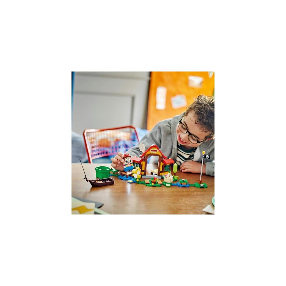 LEGO Super Mario Mario House Picnic Set 71422 Building Blocks Toy for Boys and Girls Age 6 and Up