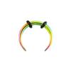 Damen Fake Piercing Nasenring Creolen Septum Piercing Nasenclip Rock HipHop Edelstahl Magnet Mode Körperschmuck