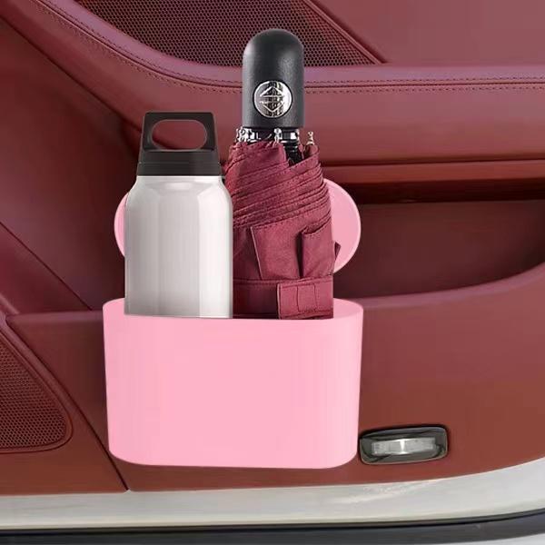 Spacious Car Trash Can with Lid, Durable PP Material, Garbage Bag for Vehicle Organization and Storage