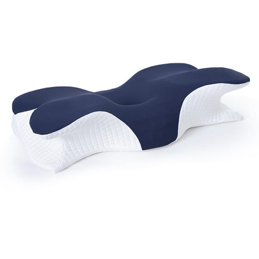 Comfortable Side Sleeping Butterfly Pillow Ergonomic Slow Rebound Memory Foam Pillow Neck Protection Sleeping Orthopedic Pillow