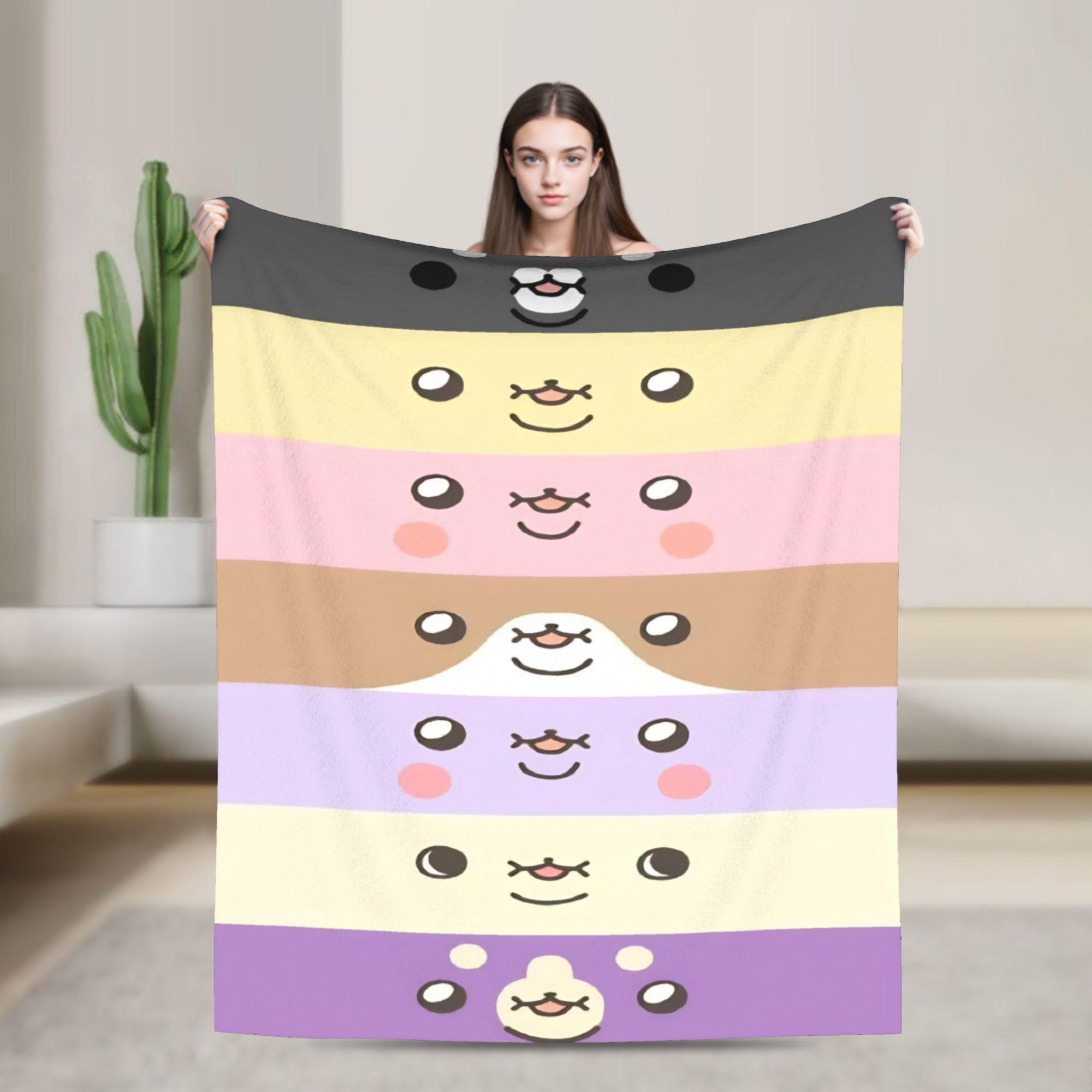 Jooheon Hyungwon Wonho Minhyuk Kihyun IM Blanket Summer Winter Monster Brand Soft Throw Blankets for Bed Outdoor Bedding Throws 30x40in
