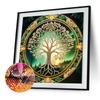 5D DIY Partial Special Shaped Drill Diamond Painting Kit Tree Decoration 30x30cm