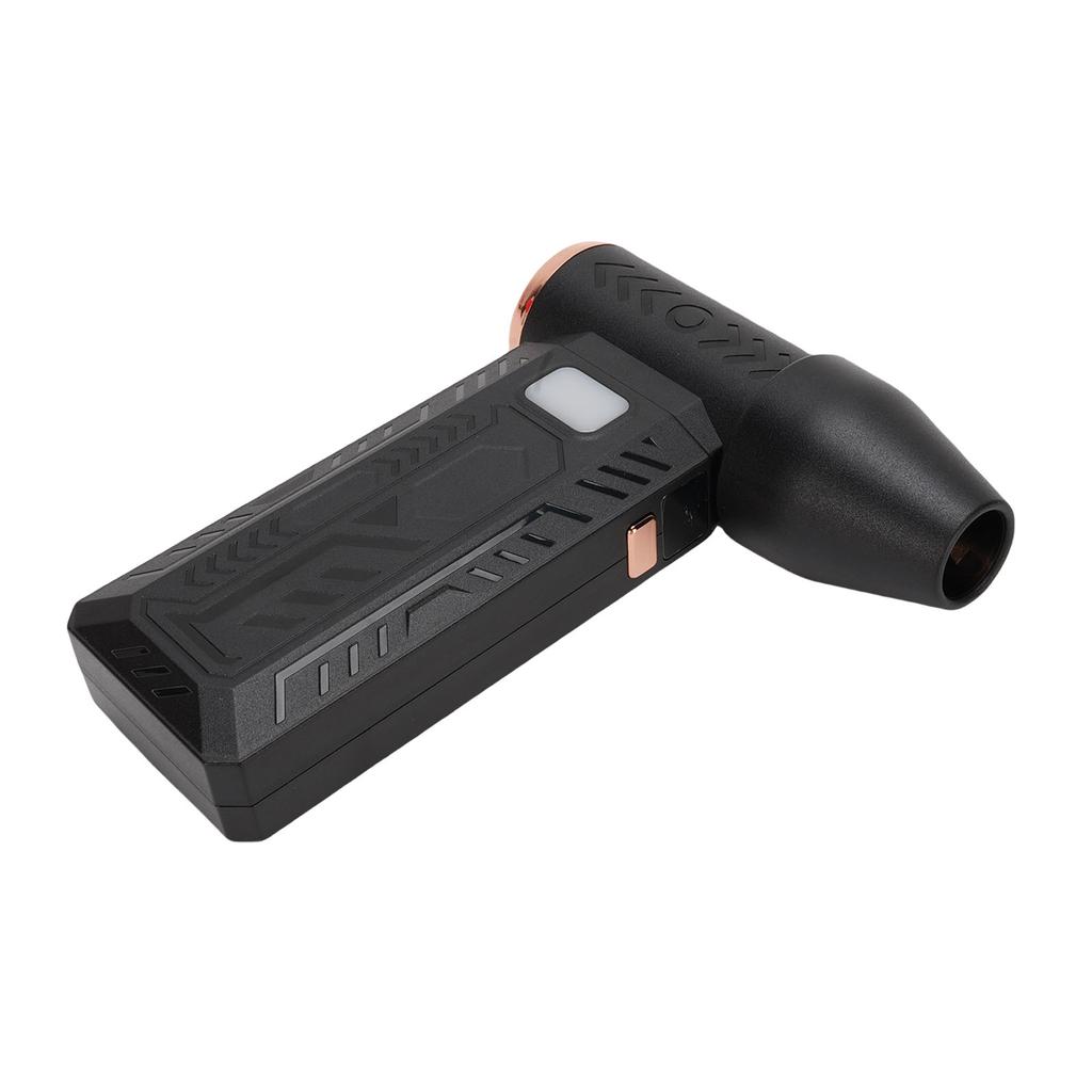 Electric Air Duster Rechargeable Multifunctional Jet Dry Blower for Outdoor Camping and Travel Adventures Black