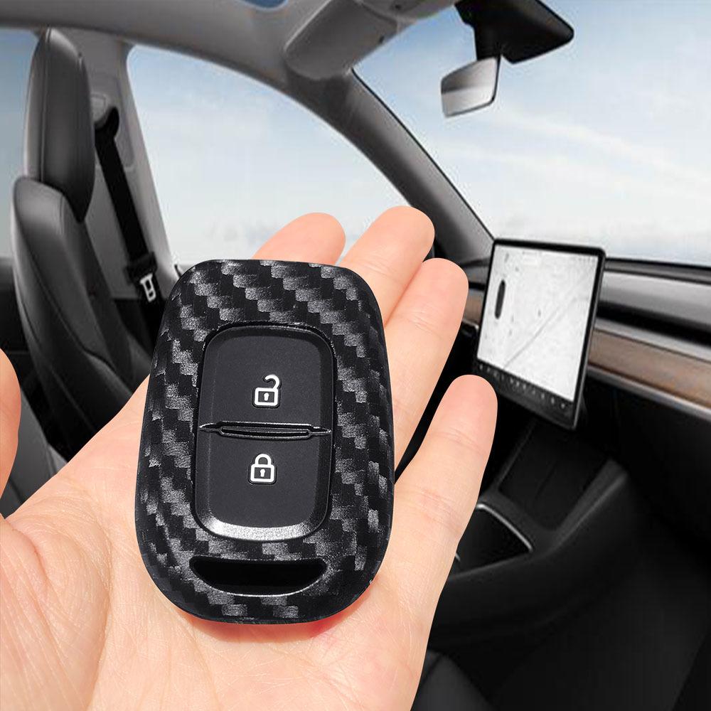 Car Key Fob Case Key Cover For Renault Kwid Laguna Scenic Master Duster Trafic For Dacia Logan Sandero Stepway Spring Dokker Mcv